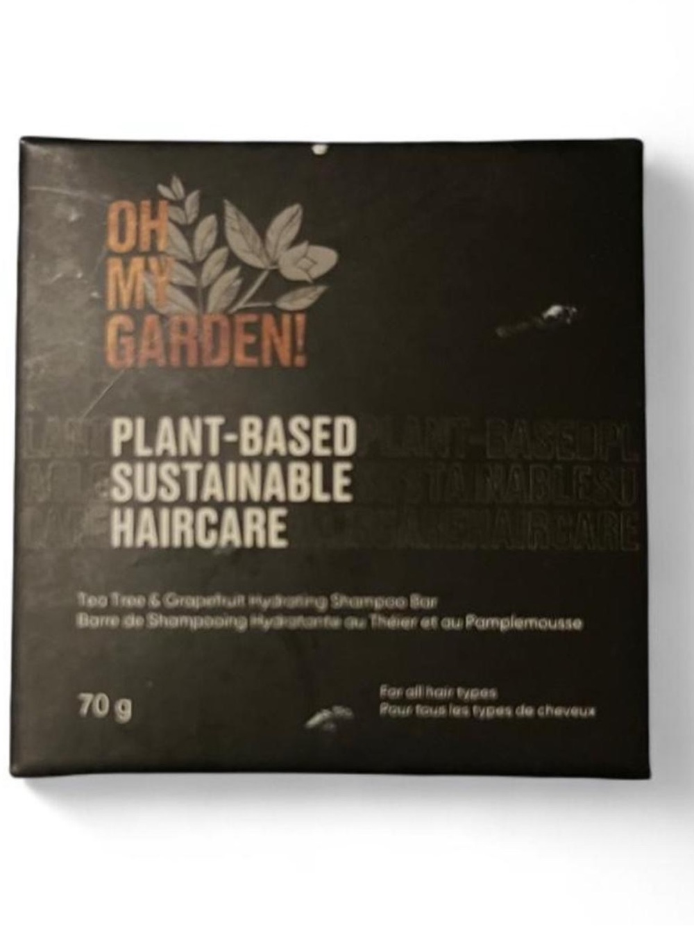 Oh my garden Tea Tree & Grapefruit Plant-Based shampoo  Bar -